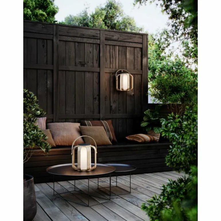 Lampe solaires Nordlux BOB LED Bois foncé, 1 lumière