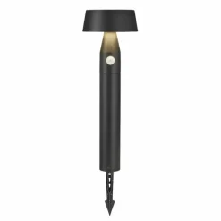Lampe solaires Nordlux NAMA LED Noir, 1 lumière, Détecteur de mouvement