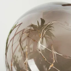 Lampe solaires Pollenca LED Noir, 20 lumières