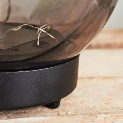 Lampe solaires Pollenca LED Noir, 20 lumières