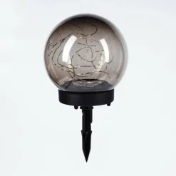 Lampe solaires Pollenca LED Noir, 20 lumières