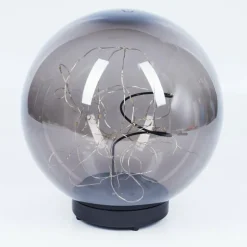 Lampe solaires Pollenca LED Noir, 40 lumières