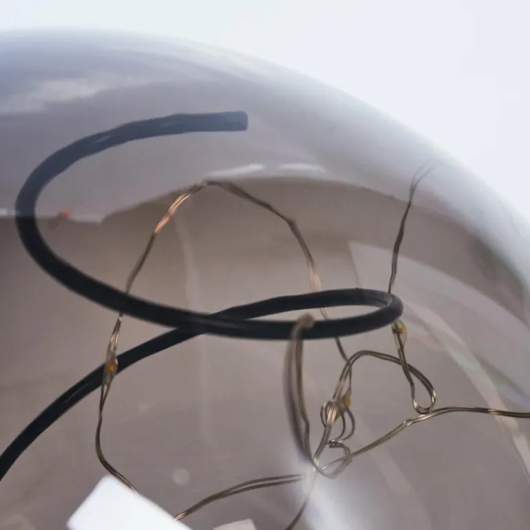 Lampe solaires Pollenca LED Noir, 30 lumières