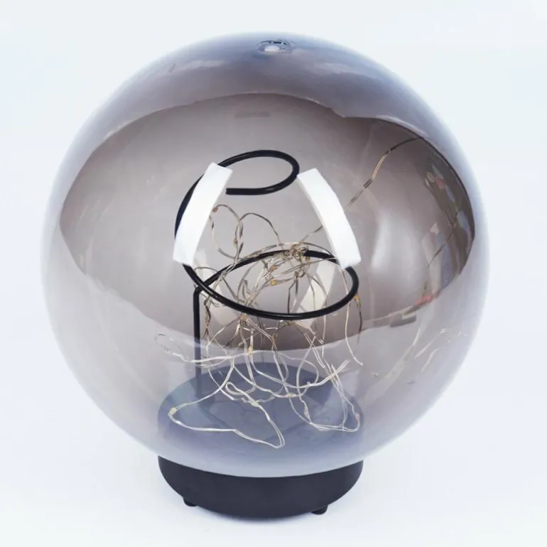 Lampe solaires Pollenca LED Noir, 30 lumières