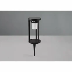 Lampe solaires Trio Carmo LED Noir, 1 lumière, Détecteur de mouvement