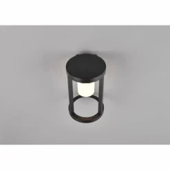 Lampe solaires Trio Carmo LED Noir, 1 lumière, Détecteur de mouvement