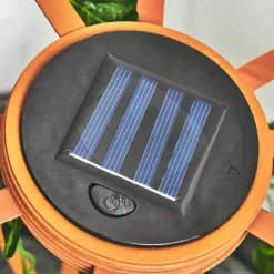 Lampe solaires Yonkers LED Vert, Rouille, 1 lumière