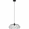 Lampe suspendue Eglo CARLTON 2 Noir, 1 lumière
