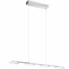 Lampe suspendue Eglo CARTAMA LED Chrome, 4 lumières