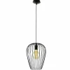 Lampe suspendue Eglo NEWTOWN Noir, 1 lumière