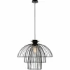 Lampe suspendue Lucide LANTANA Noir, 1 lumière