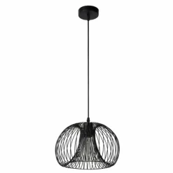 Lampe suspendue Lucide VINTI Noir, 1 lumière