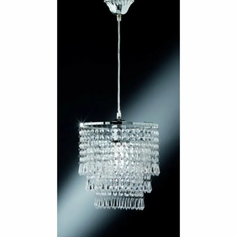 Lampe suspendue Reality Orient Chrome, 1 lumière