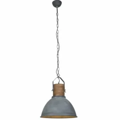 Lampe suspension Brilliant FRIEDA Bois foncé, 1 lumière