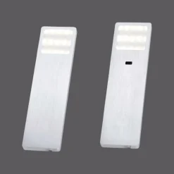 lampes pour bandeaux Paul Neuhaus HELENA LED Aluminium, 1 lumière, Détecteur de mouvement