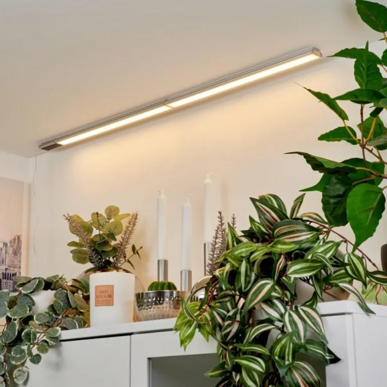 lampes pour bandeaux set x 2 Raivo LED Noir, Argenté, 2 lumières, Télécommandes, Changeur de couleurs