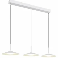 Lampone Suspension Luminaires Globo Lighting LED Blanc, 1 lumière