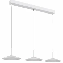 Lampone Suspension Luminaires Globo Lighting LED Blanc, 1 lumière