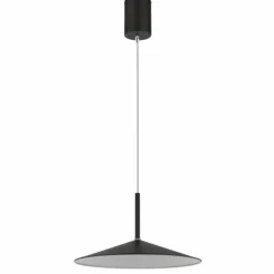 Lampone Suspension Luminaires Globo Lighting LED Noir, 1 lumière