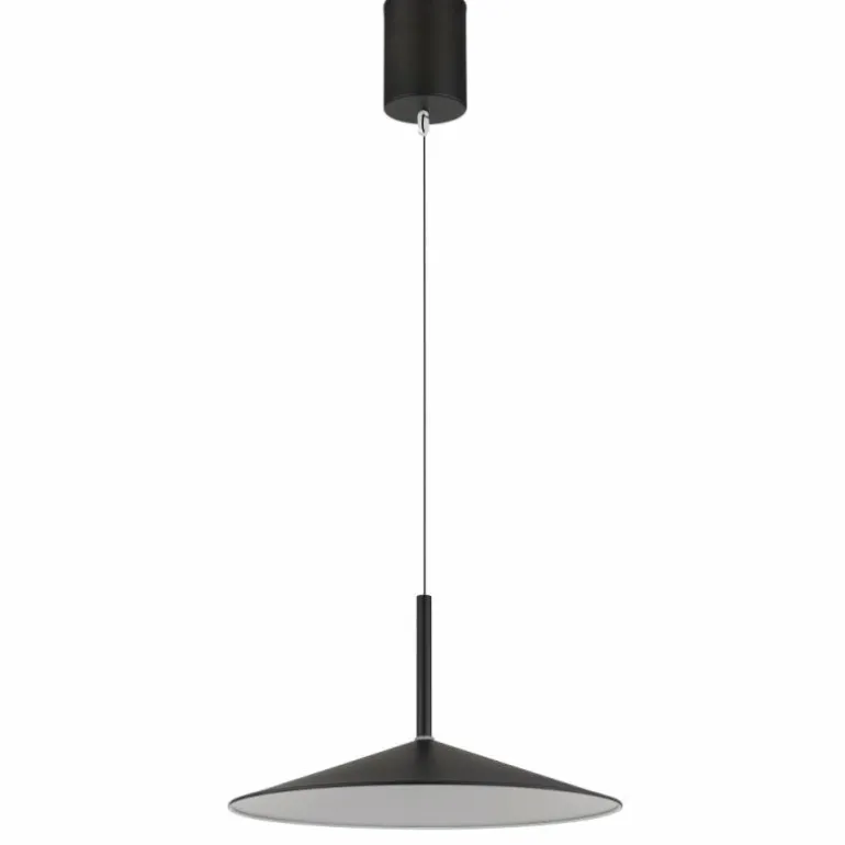 Lampone Suspension Luminaires Globo Lighting LED Noir, 1 lumière
