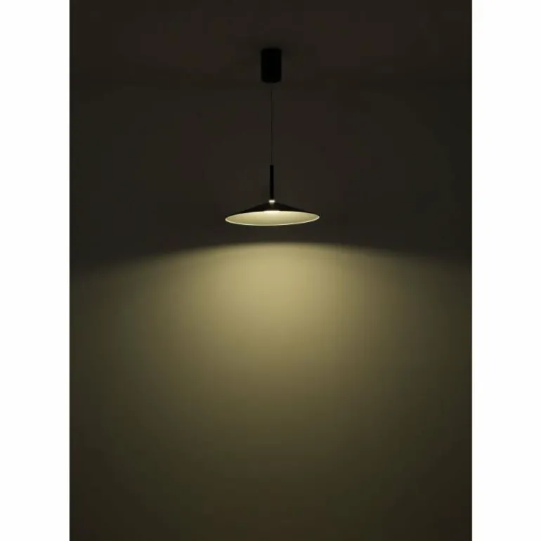 Lampone Suspension Luminaires Globo Lighting LED Noir, 1 lumière
