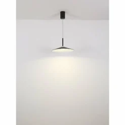 Lampone Suspension Luminaires Globo Lighting LED Noir, 1 lumière