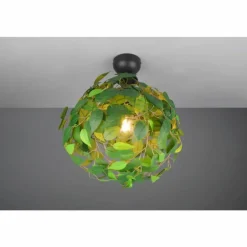 Leavy Plafonnier Luminaires Reality Noir, 1 lumière