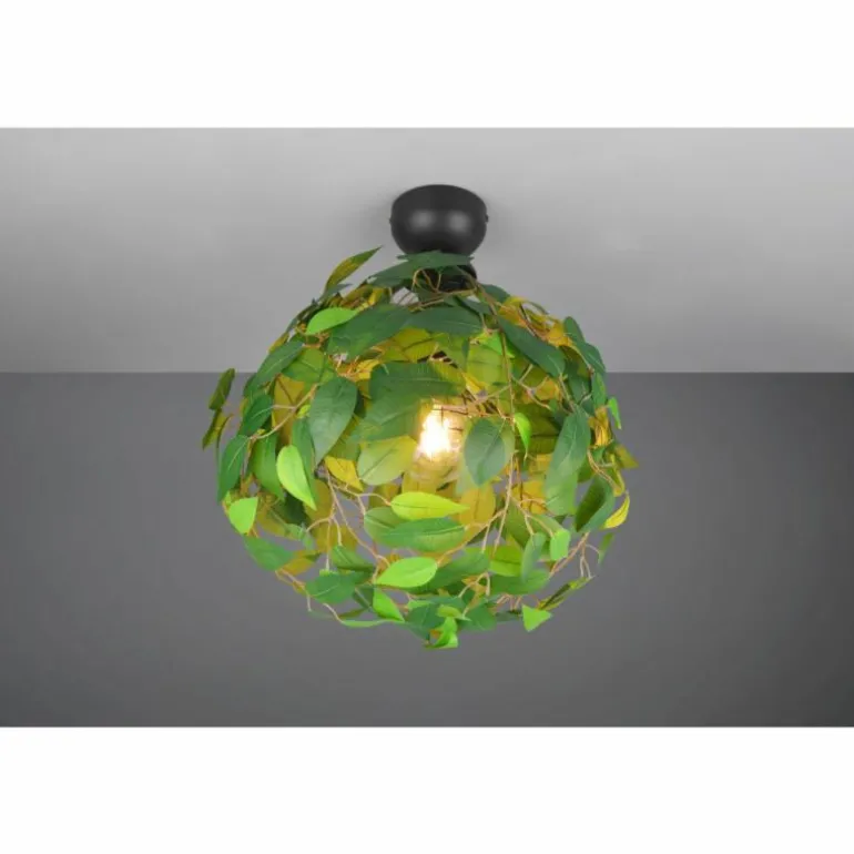 Leavy Plafonnier Luminaires Reality Noir, 1 lumière