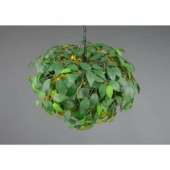 Leavy Suspension Luminaires Reality Noir, 4 lumières