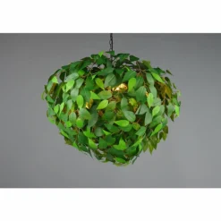 Leavy Suspension Luminaires Reality Noir, 4 lumières