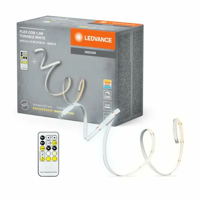 LED Bande LED Luminaires Ledvance LED Jaune, 1 lumière, Télécommandes