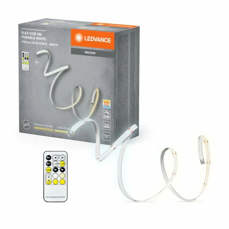 LED Bande LED Luminaires Ledvance LED Jaune, 1 lumière, Télécommandes