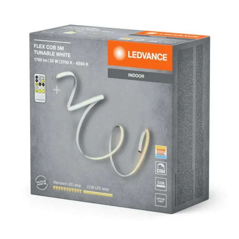 LED Bande LED Luminaires Ledvance LED Jaune, 1 lumière, Télécommandes