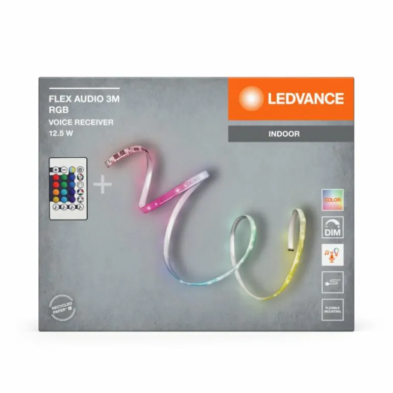 LED Bande LED Luminaires Ledvance LED Blanc, 1 lumière, Télécommandes, Changeur de couleurs