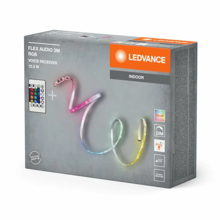 LED Bande LED Luminaires Ledvance LED Blanc, 1 lumière, Télécommandes, Changeur de couleurs