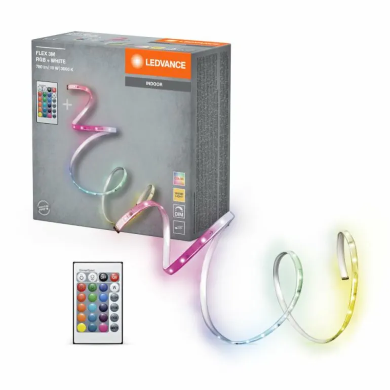 LED Bande LED Luminaires Ledvance LED Blanc, 1 lumière, Télécommandes, Changeur de couleurs