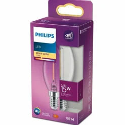 LED E14 15 Watt 2700 Kelvin 136 Lumen Philips