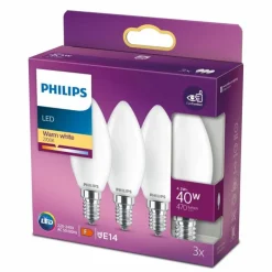 LED E14 40 Watt 2700 Kelvin 470 Lumen Philips
