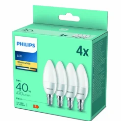 LED E14 5 Watt 2700 Kelvin 470 Lumen Philips