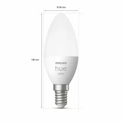 LED E14 5,5 Watt 2700 Kelvin 470 Lumen Philips Hue White