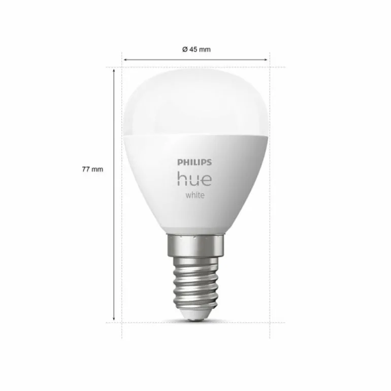 LED E14 5,7 Watt 2700 Kelvin 470 Lumen Philips Hue White