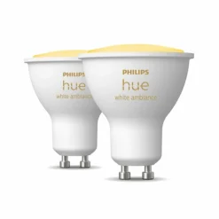 LED GU10 4,3 Watt 2000 - 6500 Kelvin 250 Lumen Philips Hue White Ambiance