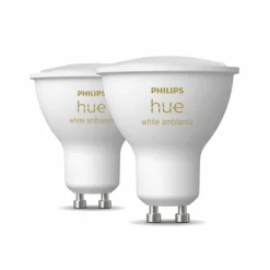 LED GU10 4,3 Watt 2000 - 6500 Kelvin 250 Lumen Philips Hue White Ambiance