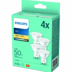 LED GU10 4,7 Watt 2700 Kelvin 345 Lumen Philips