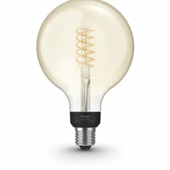 LED White Filament Globe E27 7 Watt 2100 Kelvin 600 Lumen Philips Hue