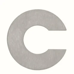 Lettre C Albert 932 Acier inoxydable