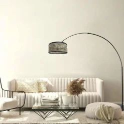 Light Lampadaire Luminaires Steinhauer Noir, 1 lumière
