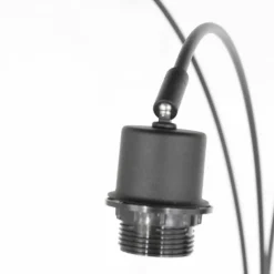 Light Lampadaire Luminaires Steinhauer Noir, 3 lumières