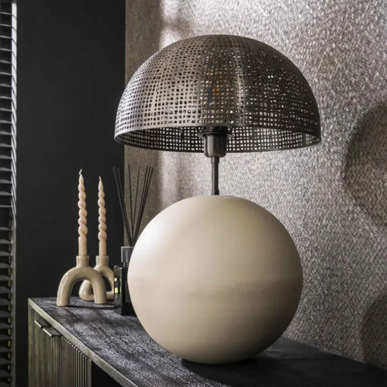 Lilleballe Lampe à poser Gris, Sable, 1 lumière