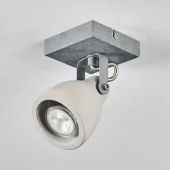 Lomma Plafonnier, Spot de plafond Acier brossé, 1 lumière